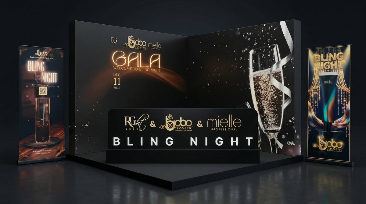 Booth checkin Bobo Cosmetic 2025