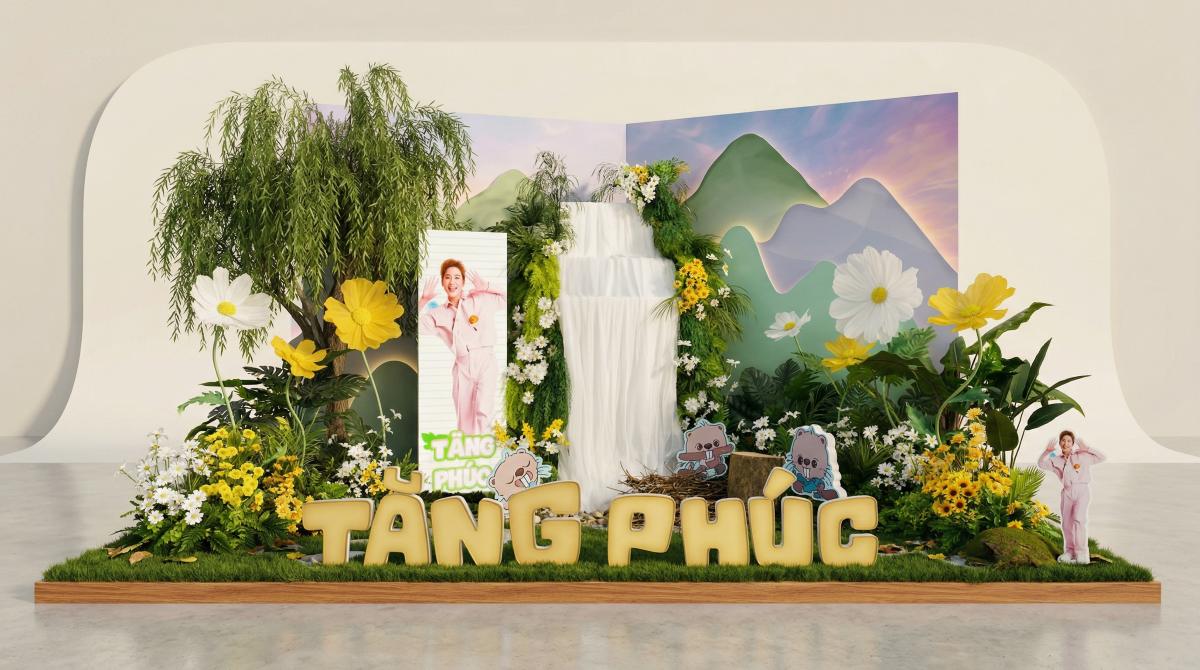 Booth idol Tăng Phúc