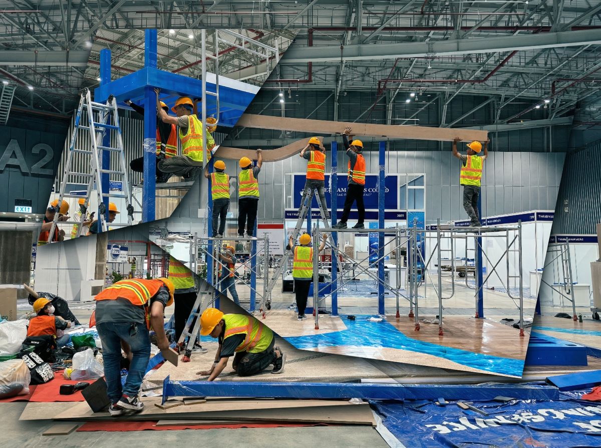 Sản xuất Booth Sự kiện AZparty