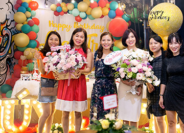 Tổ chức tiệc sinh nhật cho nhân viên công ty - vui tươi gắn kết | AZparty