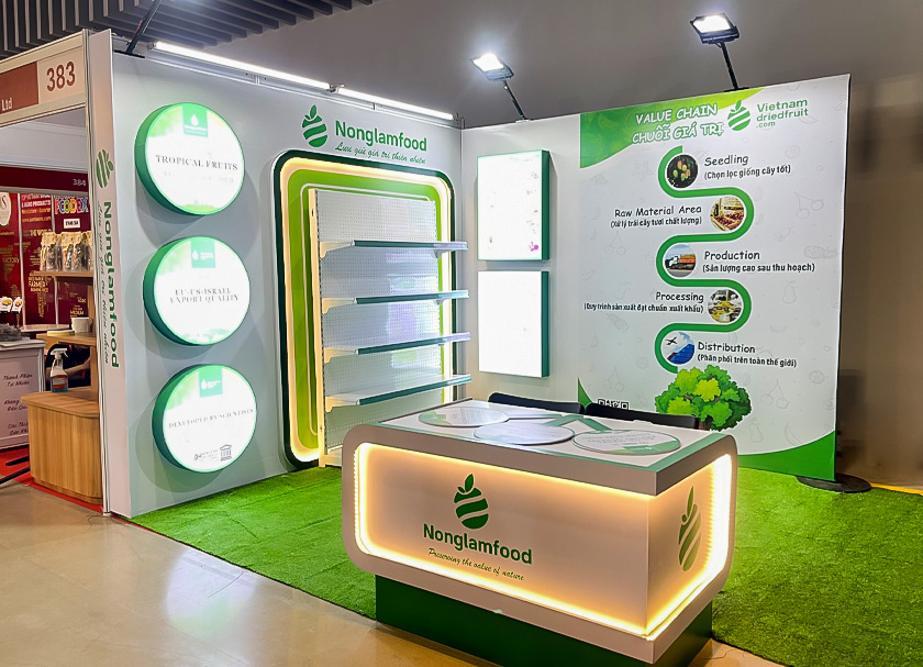 Nông Lâm Food góp mặt trong Ngày hội Foodex