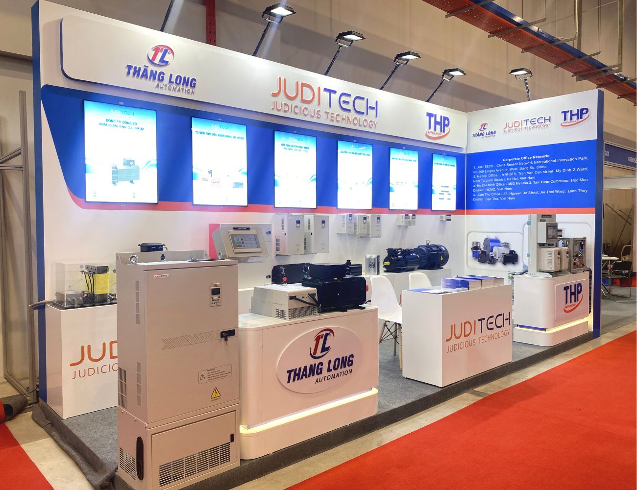 AZparty x THP Automation - Giải pháp gian hàng ấn tượng cho ngành công nghiệp