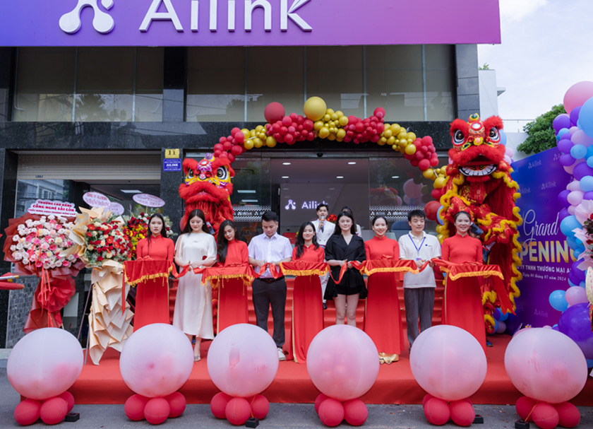 Nhộn nhịp sự kiện khai trương công ty Ailink tại Bình Thạnh