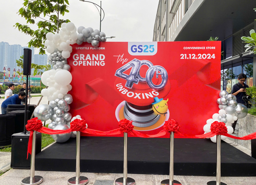 Rộn ràng chào đón GS25 khai trương cửa hàng 400 tại Thủ Thiêm