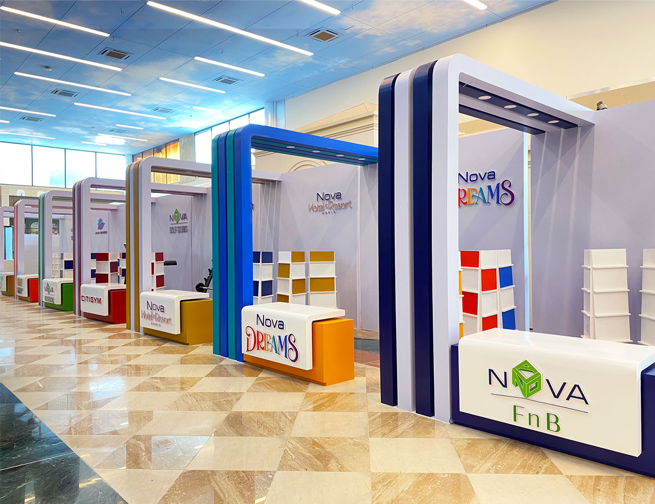 AZparty đồng hành cùng Novaland với 16 booth sự kiện ấn tượng