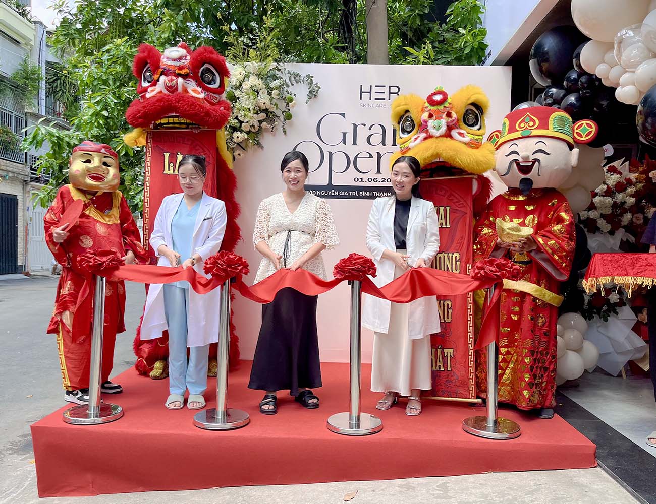 Dự án Her skincare spa - khai trương theo concept nhẹ nhàng, tinh tế - AZparty