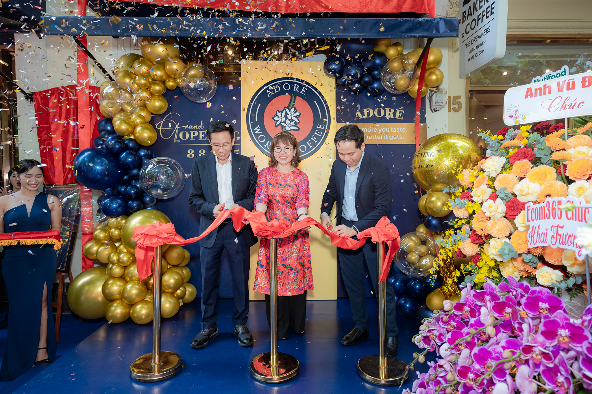 Dự án Khai Trương Adoré World Coffee - Điểm Đến Trọn Vẹn Hương Vị & Cảm Xúc - AZparty