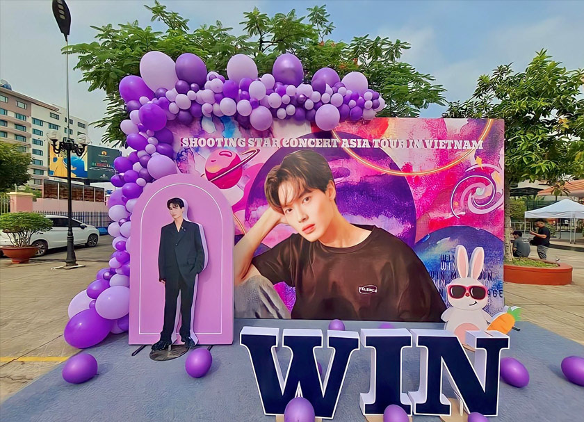 Photo booth concert Shooting Star In Vietnam