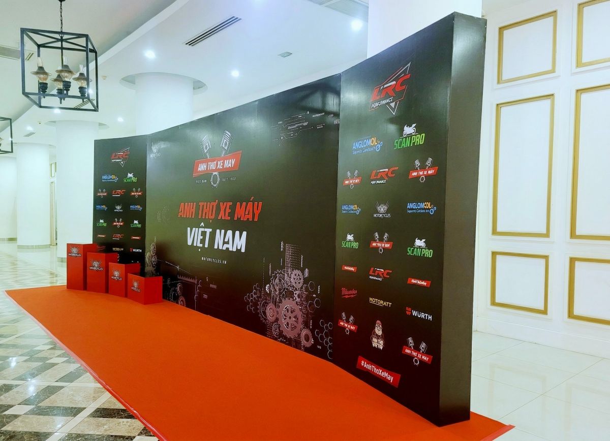 Photo booth sự kiện Anh Thợ Xe Máy Việt Nam lần 1 tổ chức bởi Motorcycles TV