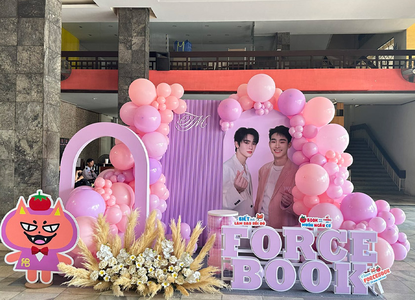 Dự án Booth fan meeting Force Book tại Nhà hát Hòa Bình - AZparty