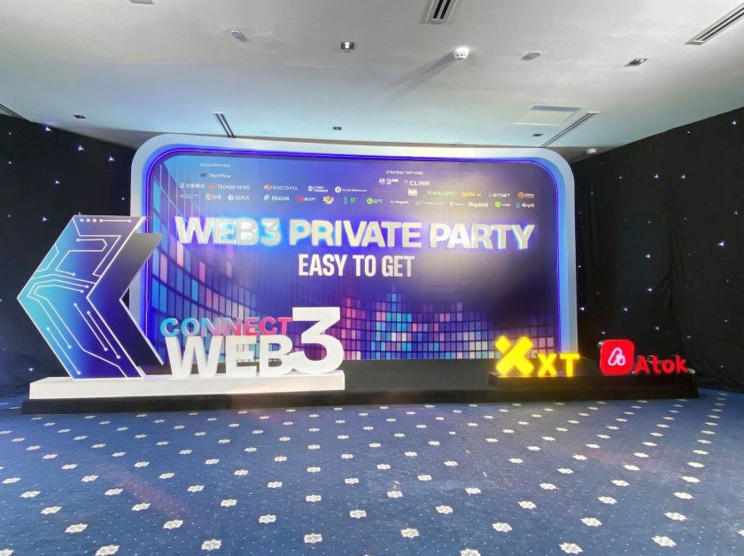 Thi công từ A-Z cho sự kiện Web3 Private Party