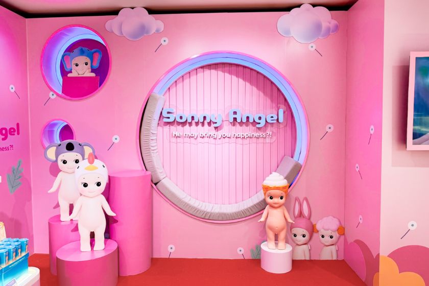 Booth sự kiện thương hiệu Sonny Angel - He may bring you happiness