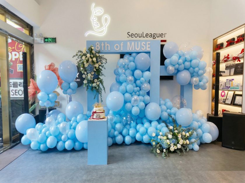 Booth check in kỷ niệm 8 năm thành lập Muse