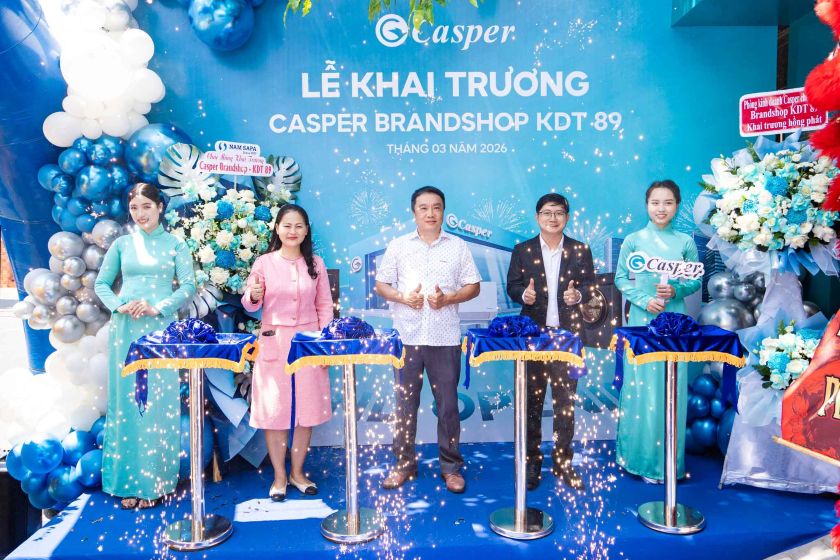 Dự án Tưng Bừng Khai Trương Casper Brandshop KDT 89 Tại TP.HCM - AZparty