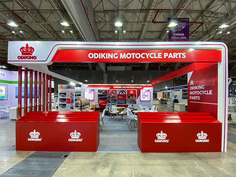 Dự án Thiết kế thi công gian hàng triển lãm Odiking tại SECC (36m2) - AZparty