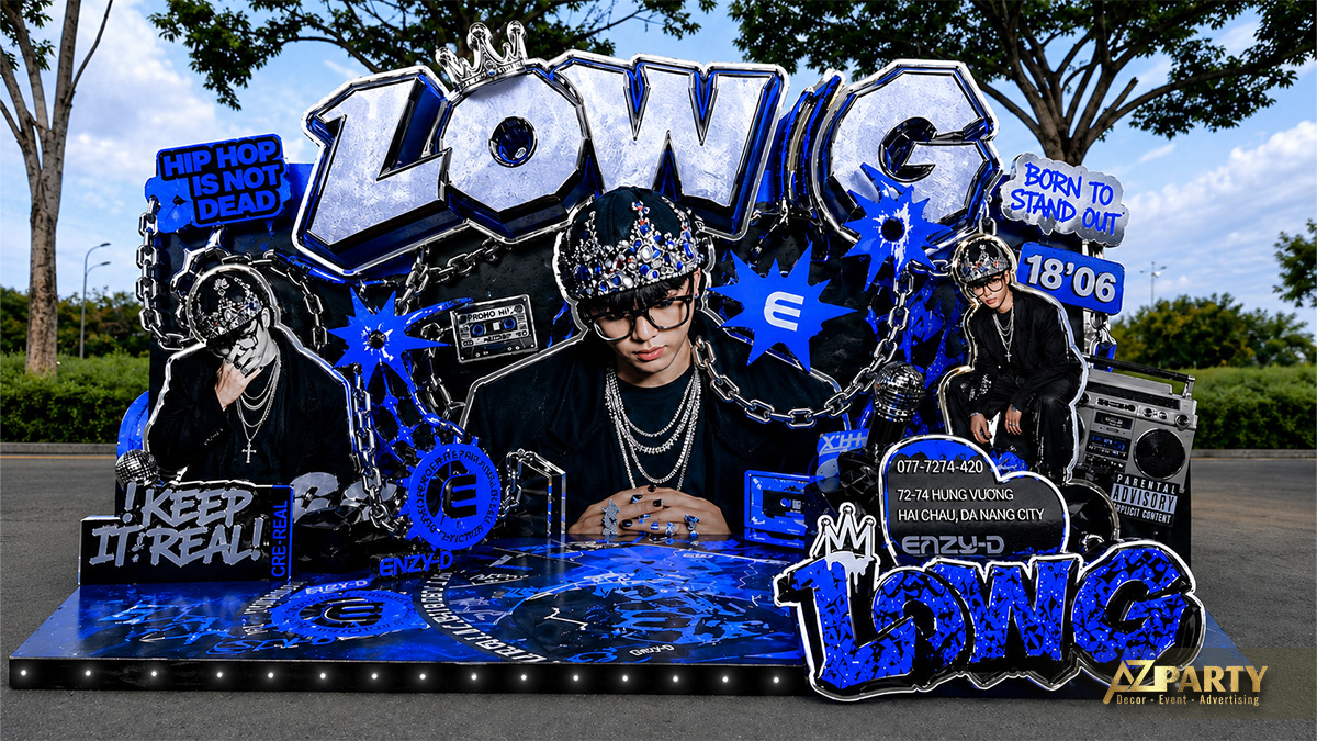 Mẫu booth idol Low G
