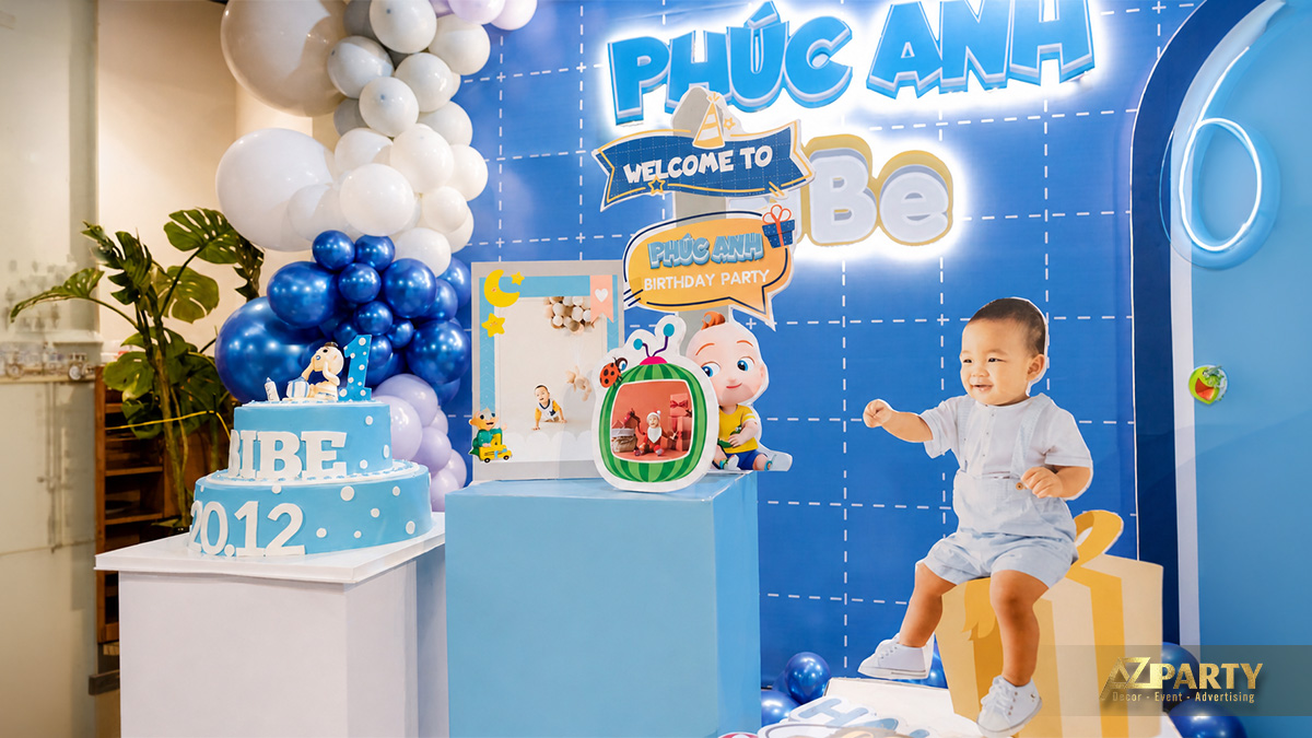 Mô hình trang trí đáng yêu mang đậm dấu ấn riêng của bé Phúc Anh