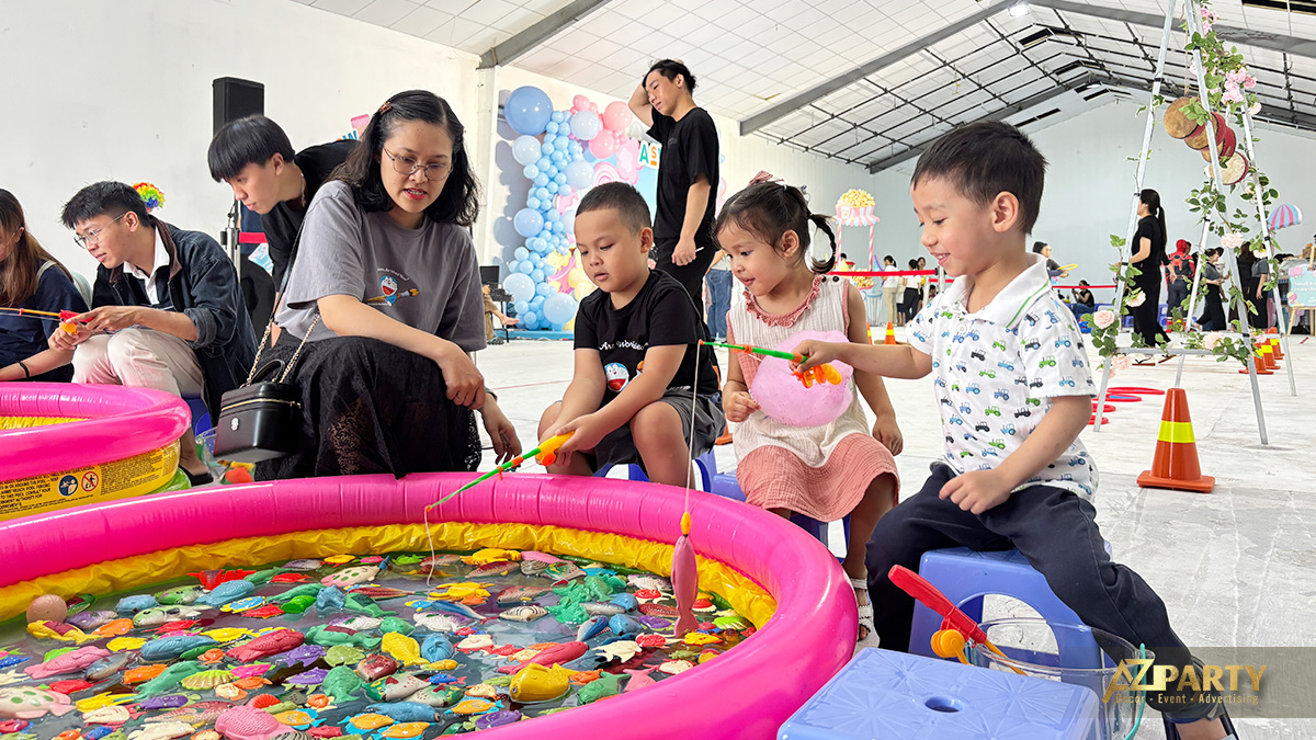 Nhân viên ASW tham gia hoạt động trò chơi tại ngày hội gia đình