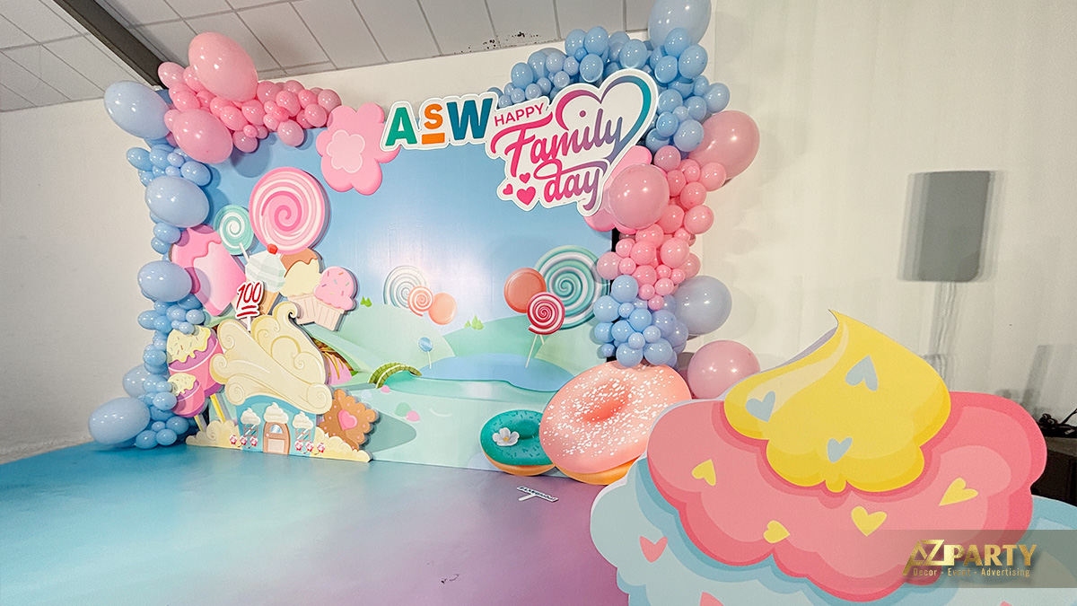 Góc chụp ảnh sự kiện ngày hội gia đình ASW Family Day