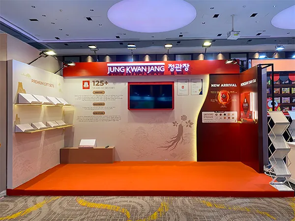 Dự án Booth Jung Kwan Jang tại K-TREND VINA EXPO 2026 - AZparty