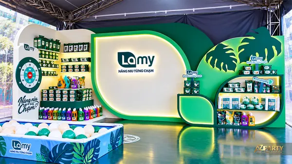 Dự án Booth Lamy tại TikTok Food Fest 2026 - AZparty