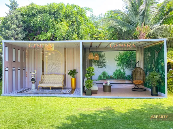 Dự án Thi công booth sự kiện Genera by The Solia tại An Lâm Retreat - AZparty