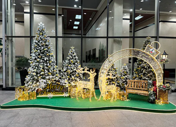 Trang trí Noel tại công ty CC1 – Sang trọng, tinh tế và ngập tràn không khí lễ hội