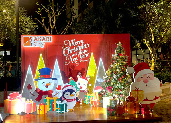 “City of Snowman” – Tiểu cảnh Noel dễ thương tại Akari City
