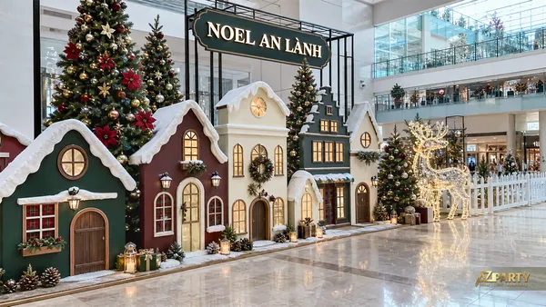 34 mẫu trang trí Noel phong cách Châu Âu cổ điển