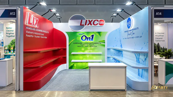 Dự án Gian hàng triển lãm LIXCO - AZparty