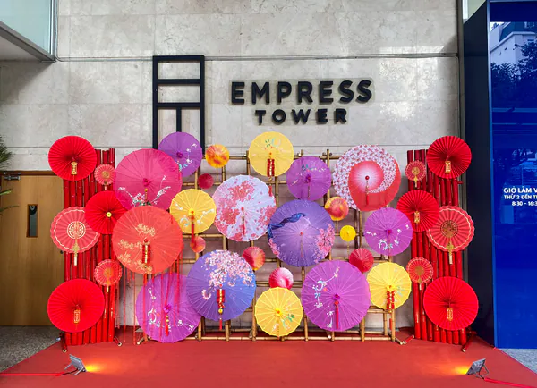 Empress Tower đón tết Nguyên Đán với tiểu cảnh phong cách Nhật Bản