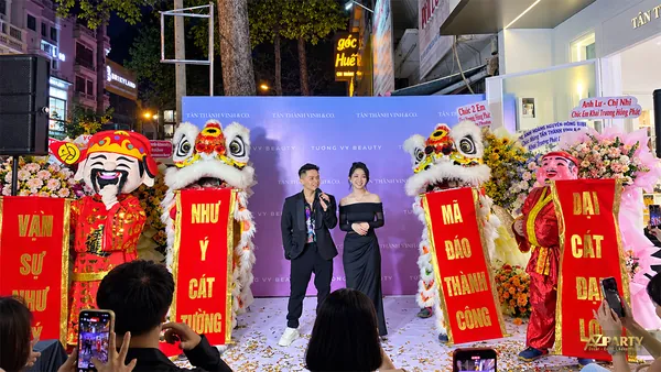 Khai trương Tân Thành Vinh & Co và Tường Vy Beauty Spa