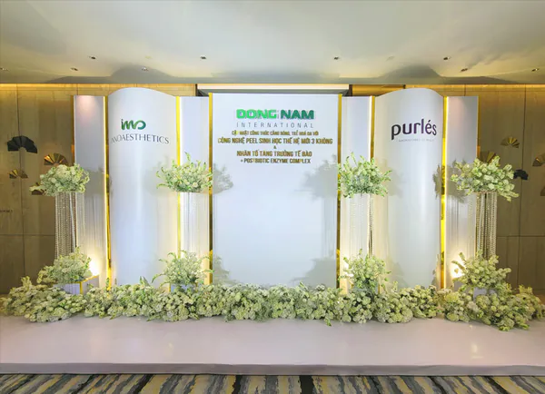 Photo booth của Đông Nam International tại workshop nhãn hàng Purlés