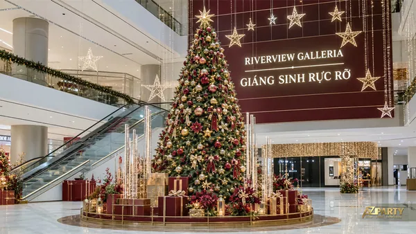 38 mẫu trang trí Noel sang trọng cho sảnh, khách sạn và showroom