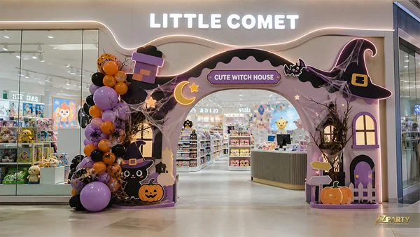 21 mẫu trang trí Halloween cửa hàng đẹp, thu hút khách