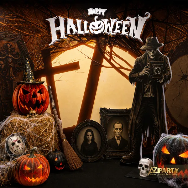 Trang trí Halloween Việc Làm 24h năm 2025