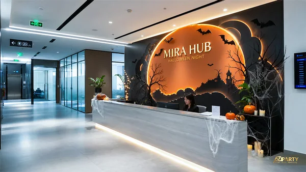 34 ý tưởng trang trí Halloween văn phòng công ty