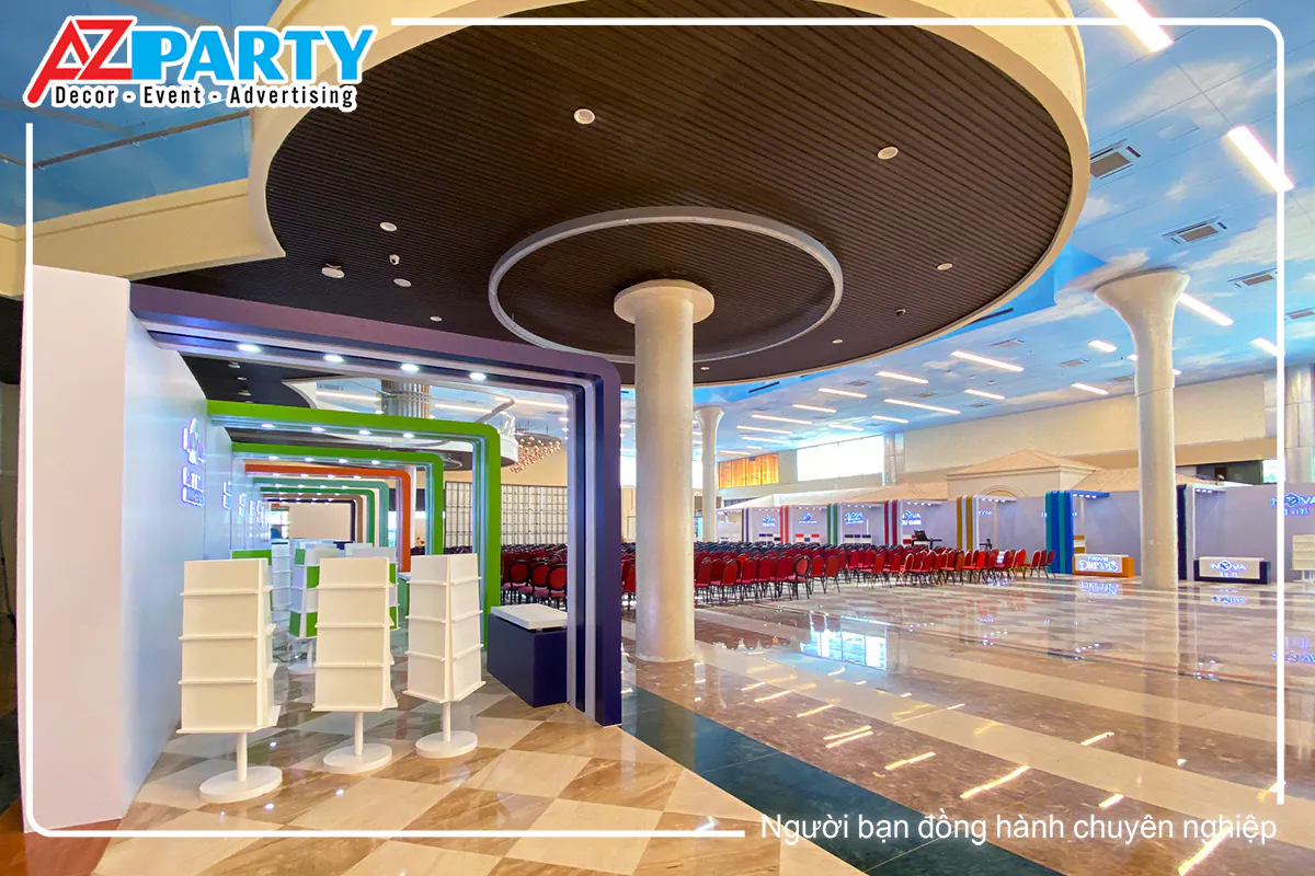 Một góc toàn cảnh 16 booth