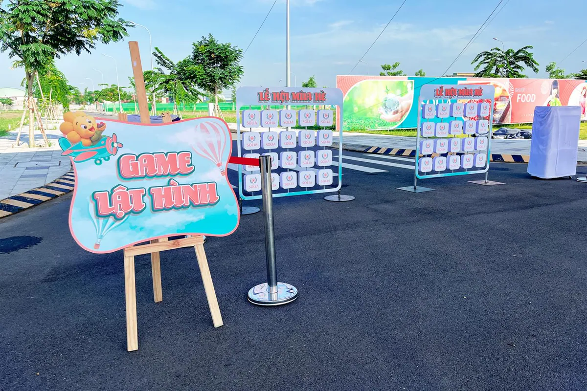 Game lật hình tại sự kiện