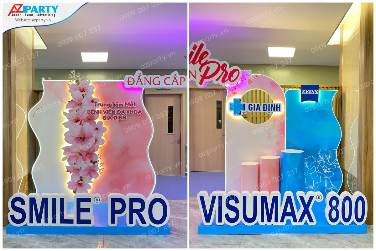 các chi tiết khác tại booth