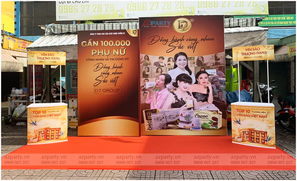 booth chính