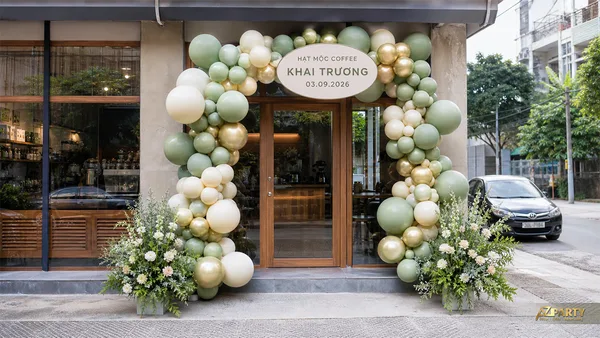 20+ mẫu cổng chào khai trương đẹp cho cửa hàng, spa và showroom