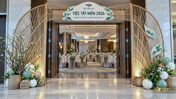 30 mẫu cổng chào tất niên đẹp cho tiệc công ty
