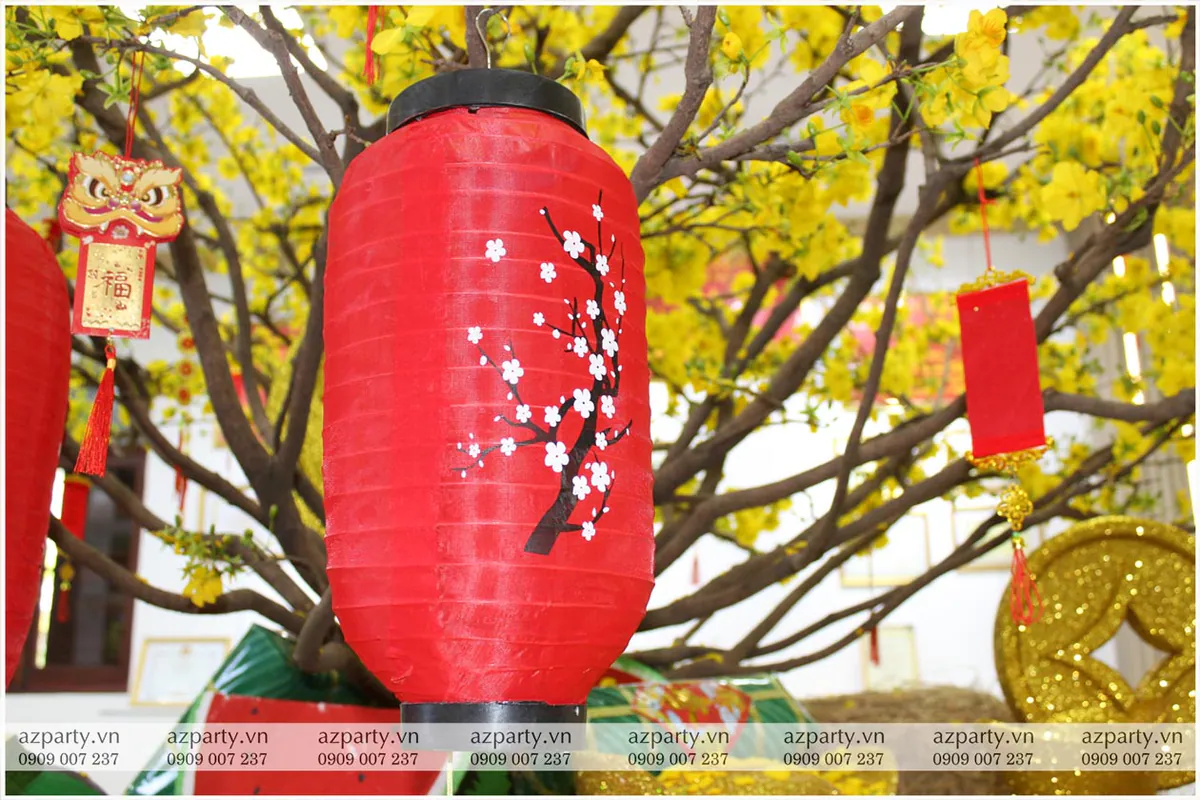 tiểu cảnh ngày tết