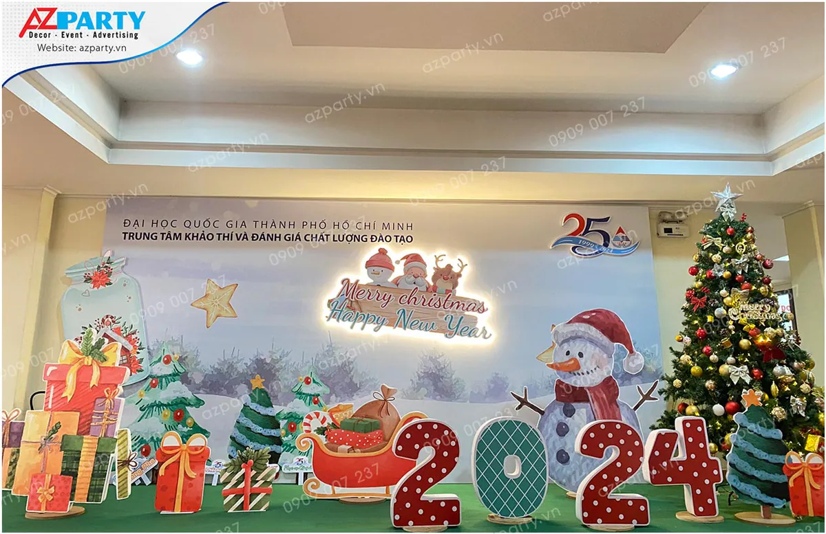 trang trí noel