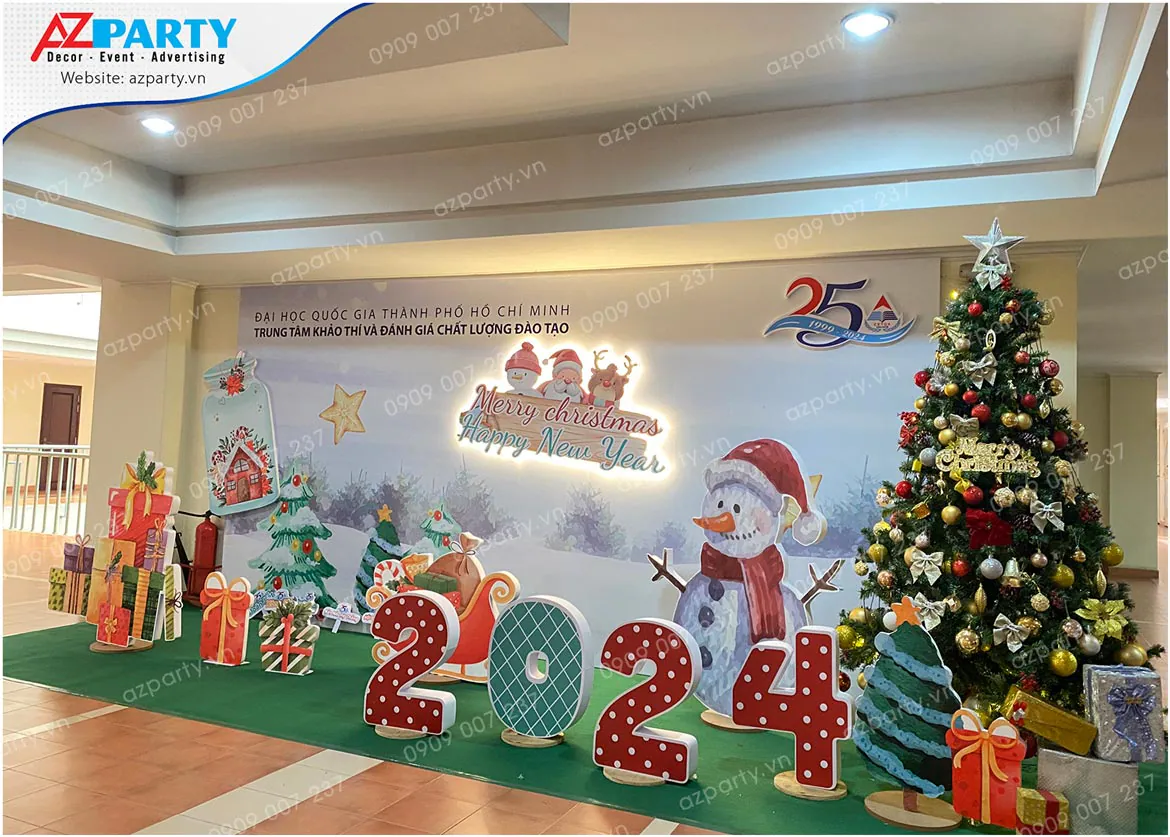 dịch vụ trang trí noel