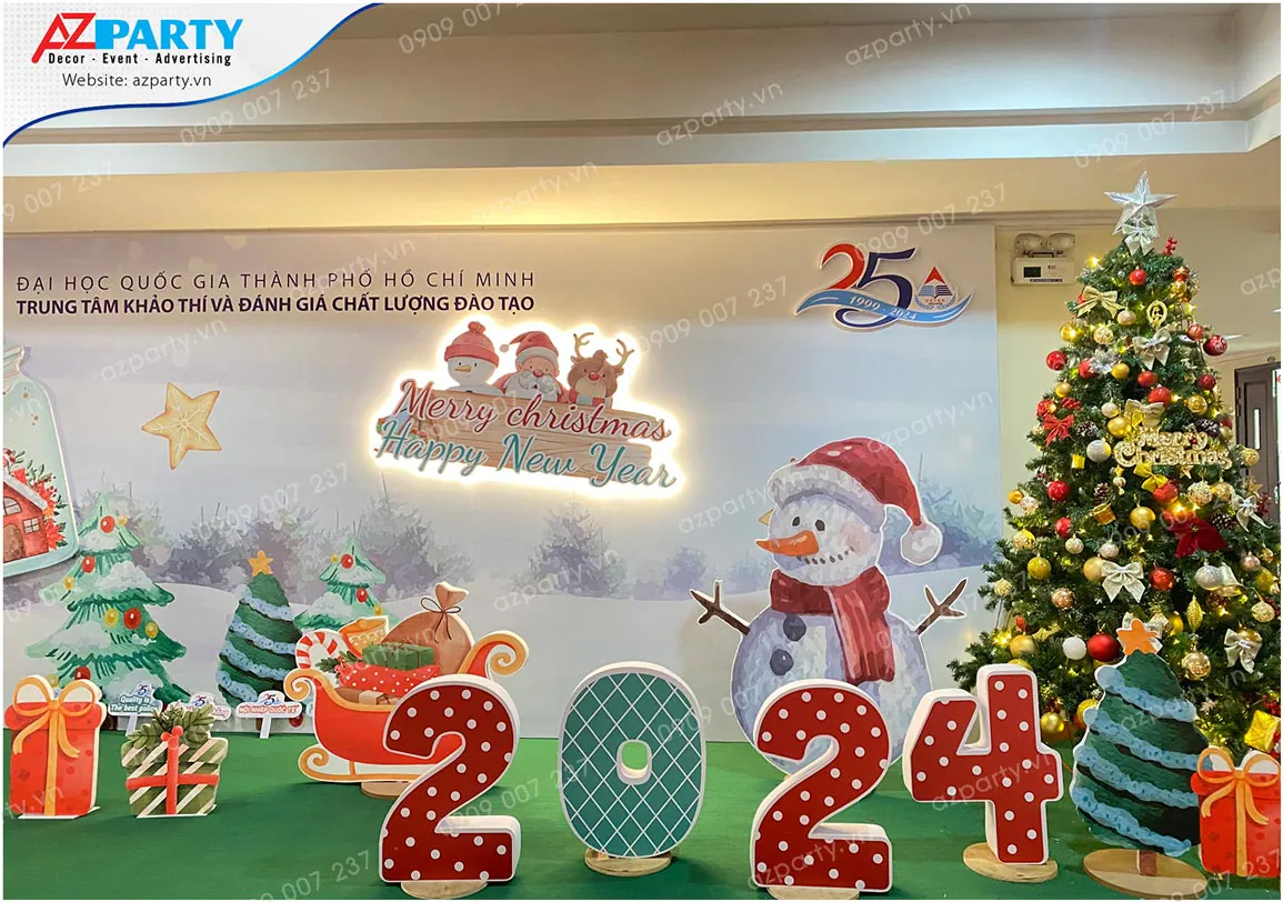 dịch vụ trang trí noel trọn gói