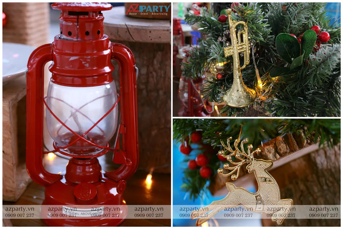 trang trí noel chung cư