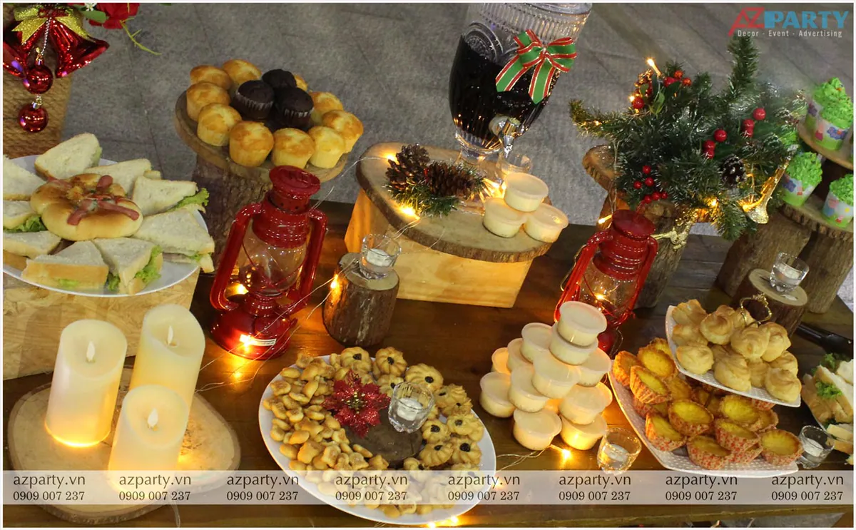 trang trí noel chung cư