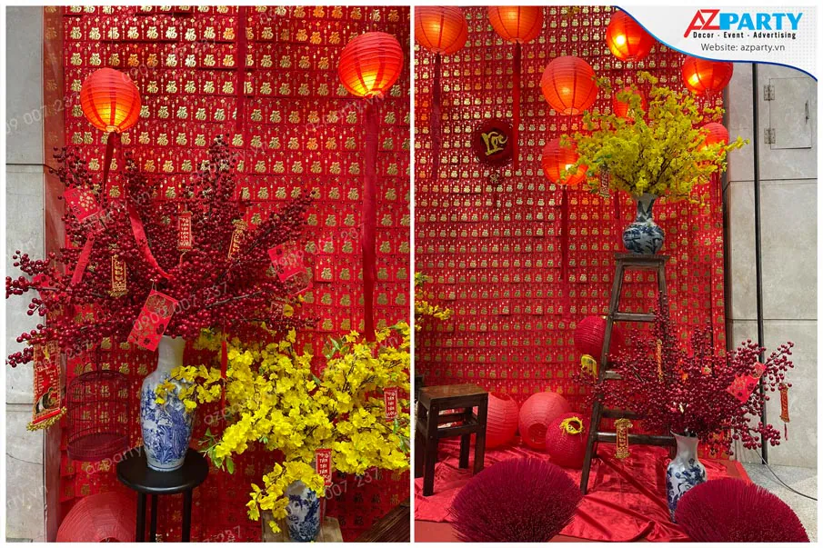 dịch vụ trang trí tết tại nhà